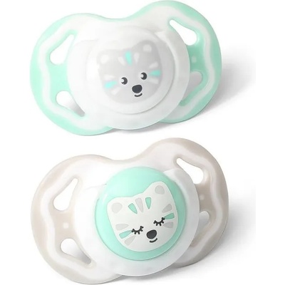 Babyono Силиконова залъгалка Babyono - 3-6 месеца, 1224/01, 2 броя (5901435409497)