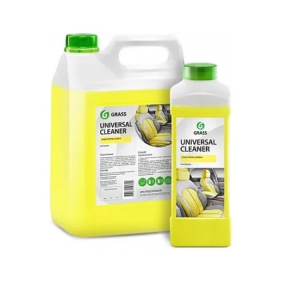 GRASS Уникален универсален препарат премахва боя от кожа (оцветявания от други дрехи), почиства тъкани, пластмаси и др. - Universal Cleaner - 5 кг