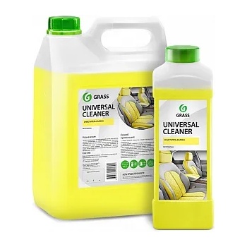 GRASS Уникален универсален препарат премахва боя от кожа (оцветявания от други дрехи), почиства тъкани, пластмаси и др. - Universal Cleaner - 5 кг