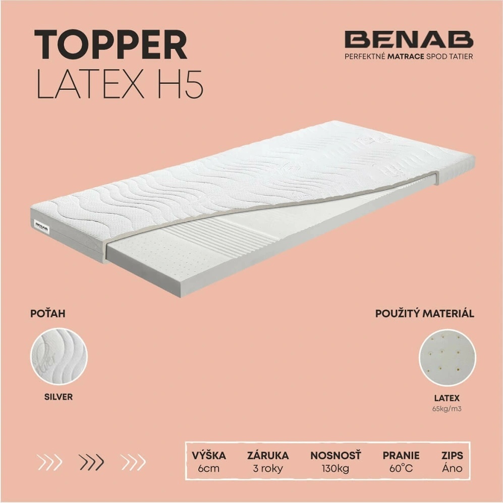 Benab TOPPER LATEX H5