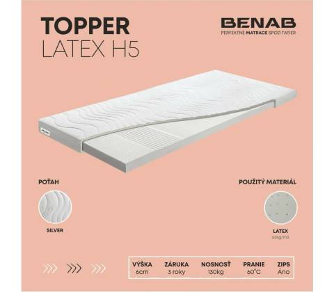 Benab TOPPER LATEX H5