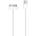Apple Кабел Apple USB(м) към 30 pin Dock Connector, 1m. Bulk (MA591)