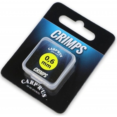 Carp´R´Us Krimpovací Svorky Crimps 0,6 mm 50 ks – Zbozi.Blesk.cz