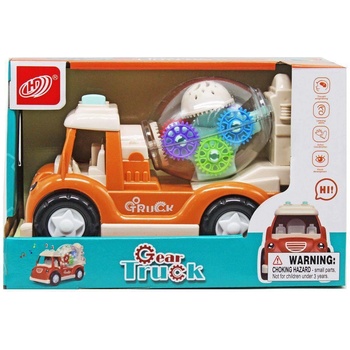 Бетоновоз със зъбни колела със звукови и светлинни ефекти 9053