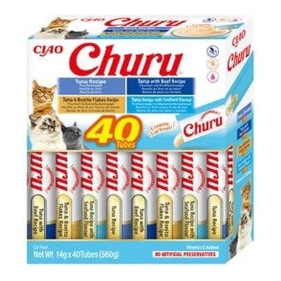 Churu Cat BOX Tuna Variety 40 x 14 g – Zbozi.Blesk.cz