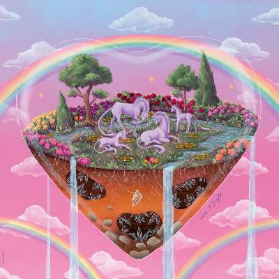 HEYE Štvorcové Tiny Worlds Jednorožci 1000 dielov
