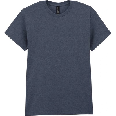 Gildan tričko Heavy cotton tmavě žíhaná