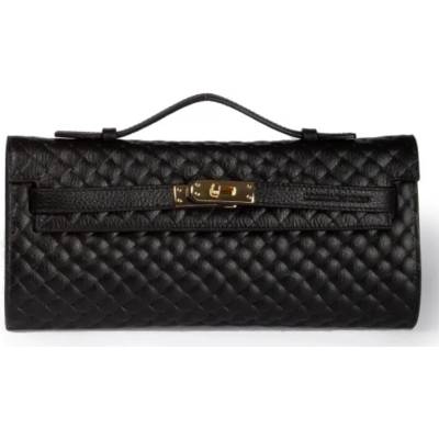 Roberta Gandolfi kabelka Jade woven noir