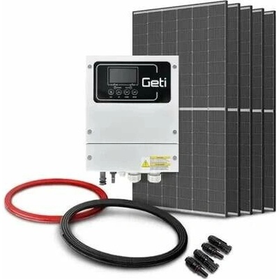 GETI sada pro ohřev vody GWH02D 2225W 5x TRINA