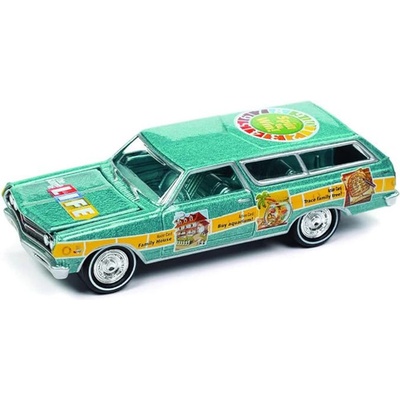 Johnny Lightning Chevy 2-door Wagon The Game of Life 1:64