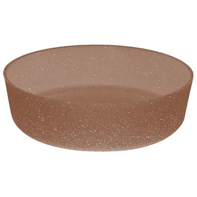 Haschever HR-GRANITE-КАФЯВО-Тава кръг Ø30хh9cm ДЪЛБОКА (EDMDGR0630001) (0189329)