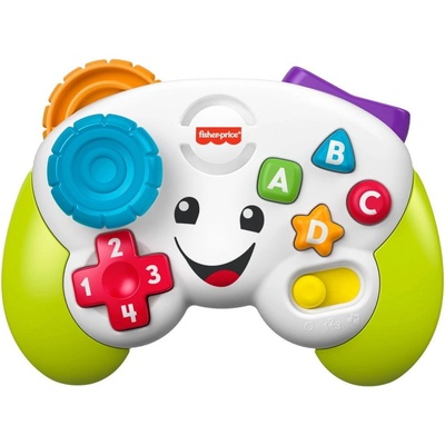 Fisher-Price Veselý herný ovládač CZ/SK/ENG/HU/PL hudobná hračka JFF19