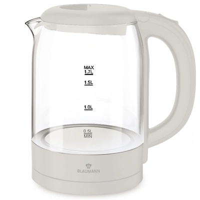 BLAUMANN BL-9007 1, 7L стъклен чайник с крем (BL-9007)