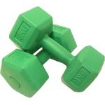 SPARTAN PVC ръчни гири, шестоъгълни 2x3 кг SPARTAN