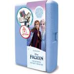 Multiprint Кутия за съхранение "Frozen 2" с аксесоари за оцветяване и 3 печата