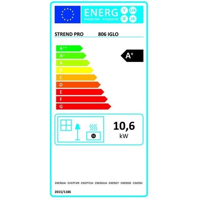 Strend Pro 806 IGLO liatina/bordová