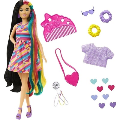 Barbie s ružovým hrebeňom