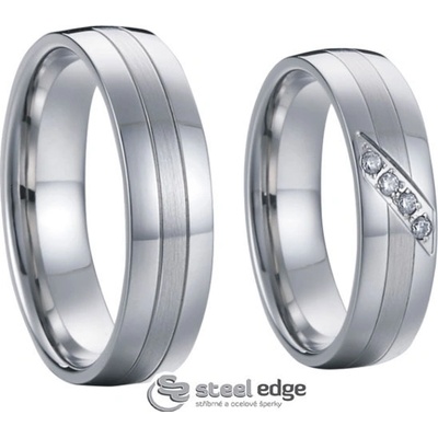 Steel Edge Snubní prsteny chirurgická ocel SPPL002