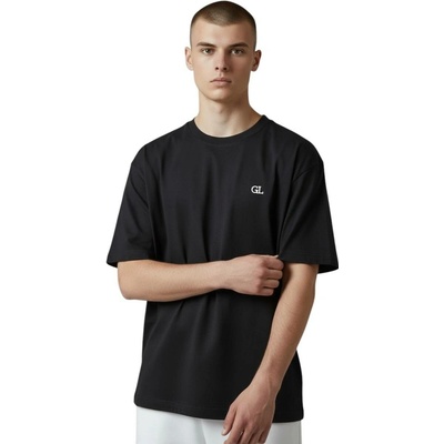 Nova stil Pánské tričko s krátkým rukávem GURA Černá