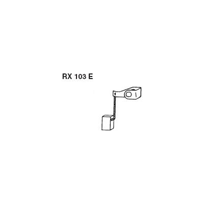 Sada uhlíků alternátoru - Delco 7982543 RC RX103E 2