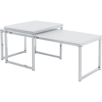 Комплект от 2 холни маси Magno typ2 бяло