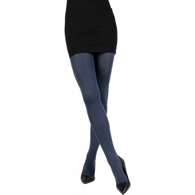 Lady B punčochové kalhoty MICRO tights 100 DEN black iris modrá tmavá