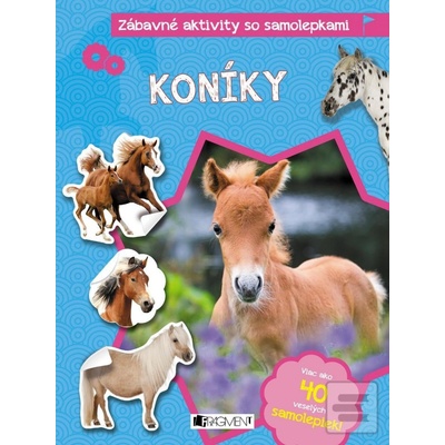 Zábavné aktivity so samolepkami - Koníky