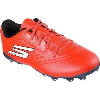 Skechers Юношески футболни бутонки Skechers Razor Juniors Firm Ground Football Boots - Red/Black