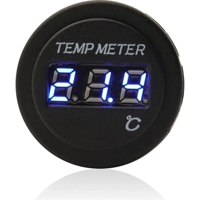 Digitální teploměr 12/24V červený (34586) – Zboží Mobilmania