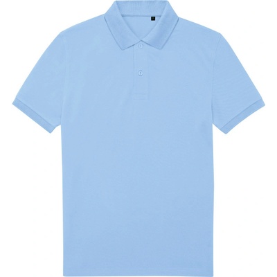 B&C My Eco polo Piqué polo lotus modrá