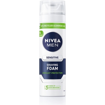 Nivea MEN Пяна за бръснене Sensitive Пяна за бръснене мъжки 200ml