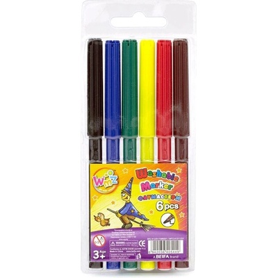 Beifa Флумастери WMZ, 6 цвята (1010180280)