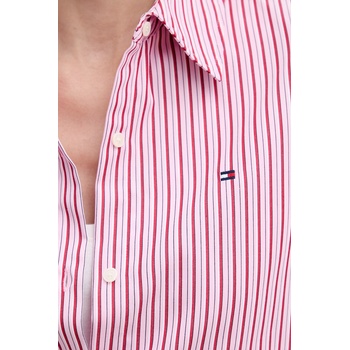 Tommy Hilfiger риза дамска от памук (WW0WW51155)