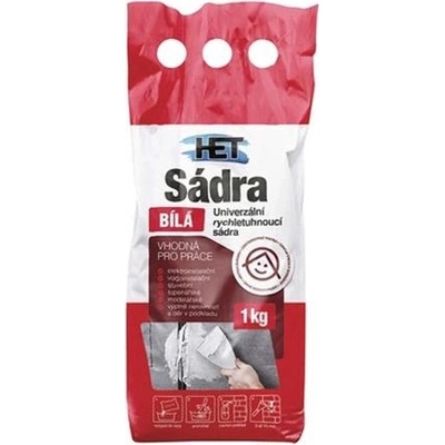 SÁDRA BÍLÁ HET 1KG