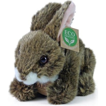 Rappa Плюшено кафяво зайче легнало 17 см eco-friendly