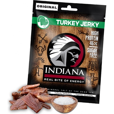 Indiana Turkey Jerky Original 90 g – Zboží Dáma Indiana Turkey Jerky Original 90 g – Zboží Dáma