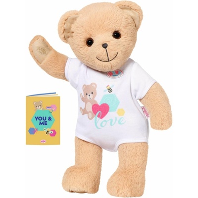 Medvídek BABY born® bílý