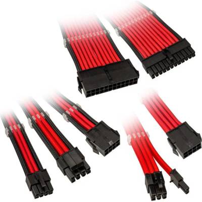 Kolink Комплект оплетени кабели Kolink Core Red (KOLINK-ACC-ZUAD-1280)