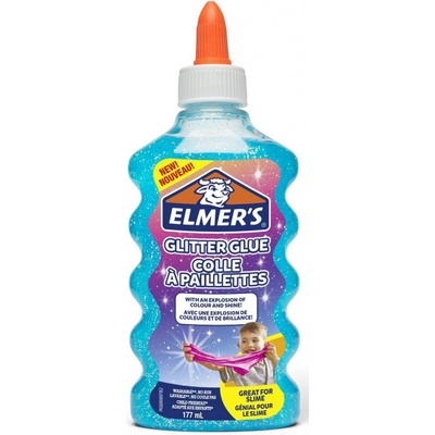 Elmer's Třpytivé lepidlo 177ml modré