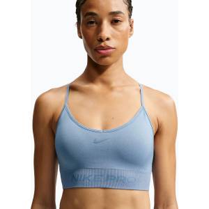 Nike Спортен сутиен Nike Pro Seamless work blue