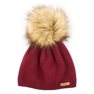 Vlnka Vlněná čepice Woolee V06 červená