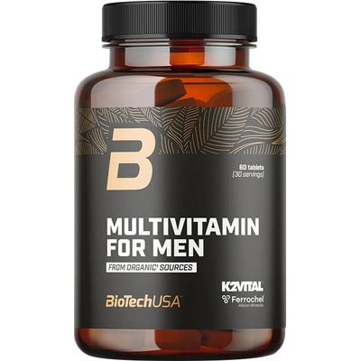 BioTech USA Multivitamin For Men From Organic Sources 60 tablet