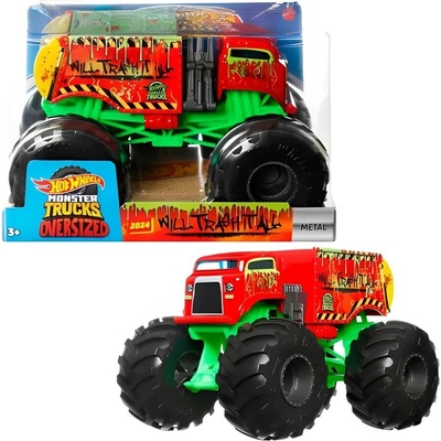 Mattel Hot Wheels Monster Trucks Oversized Will Trash It All
