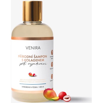 VENIRA prírodný šampón proti šedivým vlasom mango a liči 300 ml