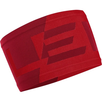 SALEWA-PEDROC SEAMLESS HEADBAND 1501 Červená 24/25