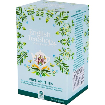 ENGLISH TEA Shop Bio Bílý čaj 20 ks