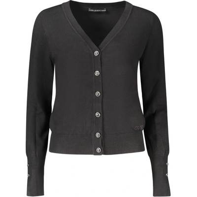 Guess jeans Дамска жилетка Guess Jeans, Размер L, Цвят Черен (W2YR33Z2V62_NEJBLK)