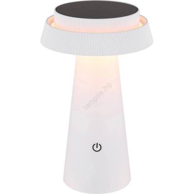 GLOBO 36624W - LED Димируема соларна сензорна лампа LED/4W/3, 7W IP54 бял (GL8135)