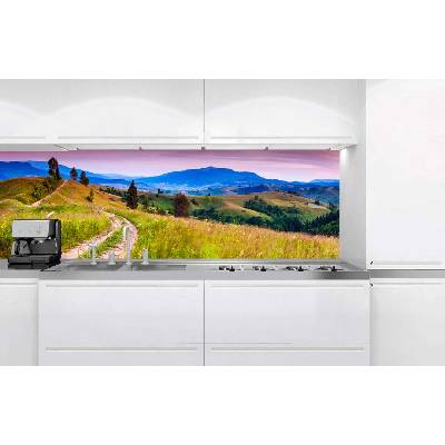 DIMEX ART Фототапет за кухня - природа с aurora borealis 180 x 60 см