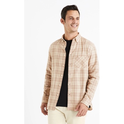 Celio Бежова карирана фланелена риза Celio Canewto Celio | Bezhov | МЪЖЕ | S